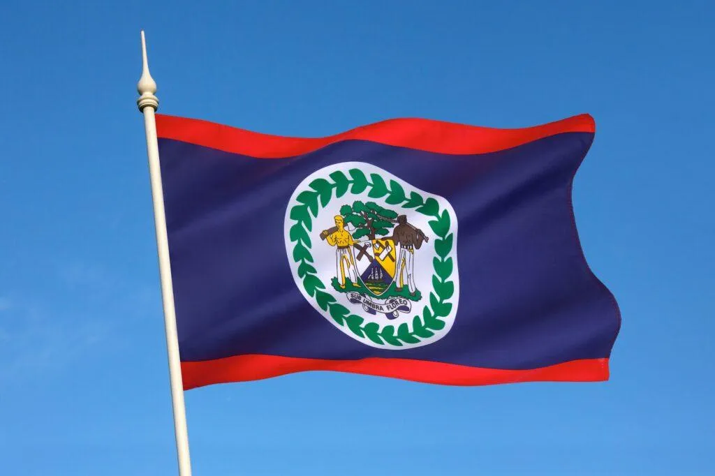Bandera de Belice