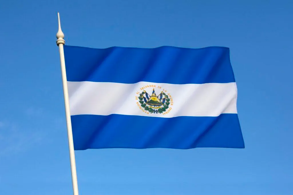 Bandera de El Salvador